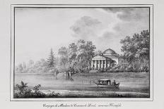 Summer House of Countess De Laval on the Aptekarsky Island (Series Views of Saint Petersbur), 1820s-Alexander Pluchart-Giclee Print