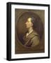 Alexander Pope (1688-1744) Profile, Crowned with Ivy-Godfrey Kneller-Framed Giclee Print