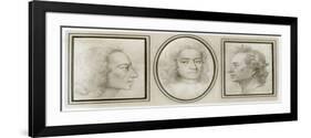 Alexander Pope, English Poet and Satirist, 18th Century-Bernard Lens-Framed Giclee Print