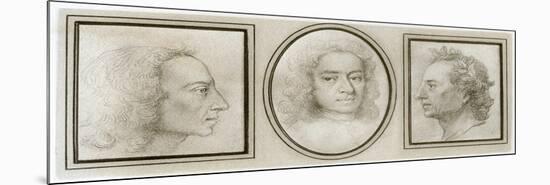 Alexander Pope, English Poet and Satirist, 18th Century-Bernard Lens-Mounted Giclee Print