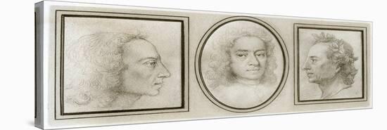 Alexander Pope, English Poet and Satirist, 18th Century-Bernard Lens-Stretched Canvas