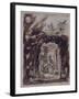 Alexander Pope in His Grotto-William Kent-Framed Giclee Print