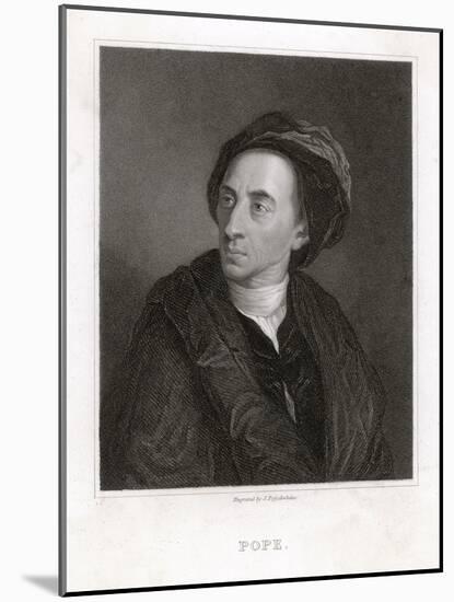 Alexander Pope Writer-Posselwhite-Mounted Art Print