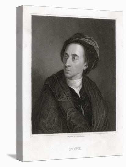 Alexander Pope Writer-Posselwhite-Stretched Canvas