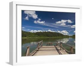 Alexander Pushkin Preserve, Pushkinskie Gory, Pskovskaya Oblast, Russia-Walter Bibikow-Framed Premium Photographic Print