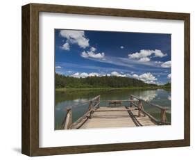 Alexander Pushkin Preserve, Pushkinskie Gory, Pskovskaya Oblast, Russia-Walter Bibikow-Framed Photographic Print