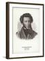 Alexander Pushkin, Russian Poet, Novelist and Playwright-null-Framed Giclee Print