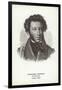 Alexander Pushkin, Russian Poet, Novelist and Playwright-null-Framed Giclee Print