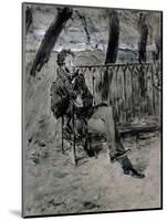 Alexander Pushkin-Valentin Aleksandrovich Serov-Mounted Giclee Print