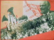 The Construction of the USSR, c.1920-Alexander Rodchenko-Framed Giclee Print