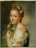 Portrait of the Artist's Wife, Marie Suzanne, 1763-Alexander Roslin-Giclee Print