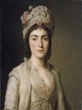 Portrait of Countess Kh. Obolenskaya, Ca 1776-Alexander Roslin-Giclee Print