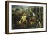 Alexander's Entrance Into Babylon-Charles Le Brun-Framed Giclee Print