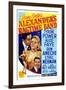 Alexander's Ragtime Band, from Left: Tyrone Power, Alice Faye, Don Ameche, 1938-null-Framed Art Print