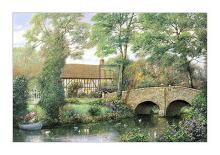 The Village Bridge-Alexander Sheridan-Art Print