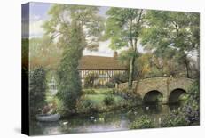 The Village Bridge-Alexander Sheridan-Stretched Canvas