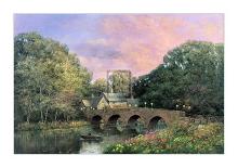 The Mill Pond-Alexander Sheridan-Stretched Canvas