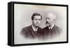 Alexander Siloti, Russian Pianist and Conductor, and Peter Tchaikovsky, Russian Composer, 1888-null-Framed Stretched Canvas