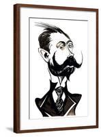 Alexander Skryabin - caricature-Neale Osborne-Framed Giclee Print