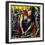 Alexander Slashed the Gordian Knot Apart with His Sword-Jesus Blasco-Framed Giclee Print