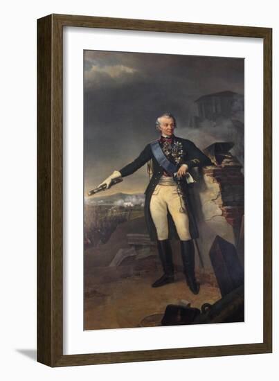 Alexander Suvorov, Russian General-Nicolas-Sébastien Frosté-Framed Giclee Print