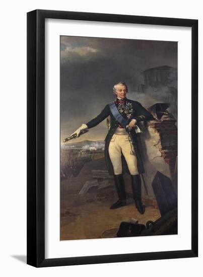 Alexander Suvorov, Russian General-Nicolas-Sébastien Frosté-Framed Giclee Print