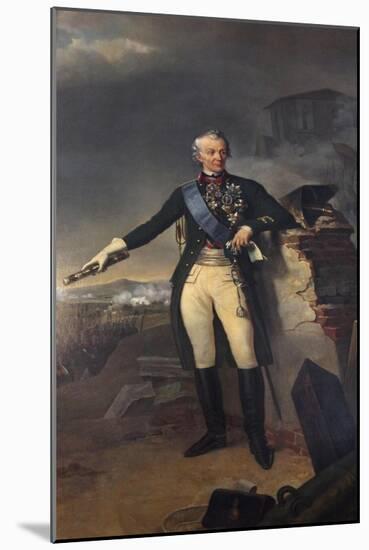 Alexander Suvorov, Russian General-Nicolas-Sébastien Frosté-Mounted Giclee Print