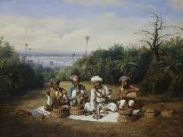 The Snake Charmers-Alexander Svoboda-Framed Giclee Print