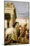 Alexander Taming Bucephalus-Giambattista Tiepolo-Mounted Giclee Print
