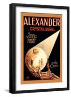 Alexander, The Crystal Seer-null-Framed Art Print