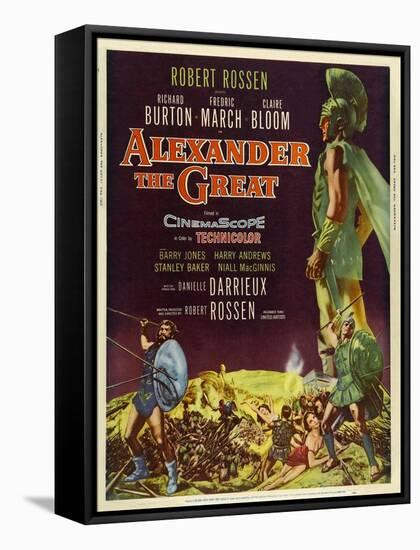 Alexander the Great, 1956, Directed by Robert Rossen-null-Framed Stretched Canvas