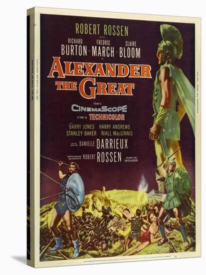 Alexander the Great, 1956, Directed by Robert Rossen-null-Stretched Canvas