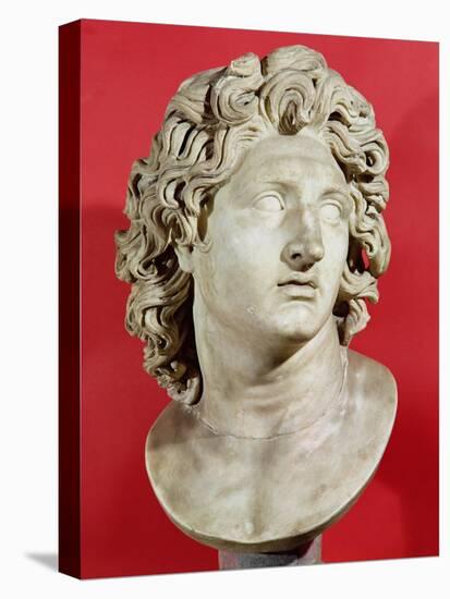 Alexander the Great (356-323 BC) King of Macedonia, Roman Copy of Greek Original-null-Stretched Canvas