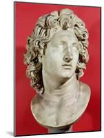 Alexander the Great (356-323 BC) King of Macedonia, Roman Copy of Greek Original-null-Mounted Giclee Print