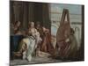 Alexander the Great and Campaspe in the Studio of Apelles, c.1740-Giovanni Battista Tiepolo-Mounted Giclee Print