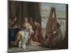 Alexander the Great and Campaspe in the Studio of Apelles, c.1740-Giovanni Battista Tiepolo-Mounted Giclee Print