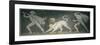 Alexander the Great and Hephaestion During Lion Hunt, Ca 320 Bc, Mosaic from Peristyle House 1-null-Framed Giclee Print