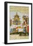 Alexander the Great and His Court Receive Chinese Khagan Disguised as Messenger-null-Framed Giclee Print