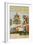 Alexander the Great and His Court Receive Chinese Khagan Disguised as Messenger-null-Framed Giclee Print