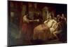 Alexander the Great and His Physician Philip, 1839-Domenico Induno-Mounted Giclee Print