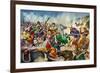 Alexander the Great at the Battle of Issus-Peter Jackson-Framed Giclee Print