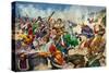 Alexander the Great at the Battle of Issus-Peter Jackson-Stretched Canvas