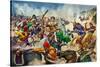 Alexander the Great at the Battle of Issus-Peter Jackson-Stretched Canvas