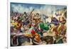 Alexander the Great at the Battle of Issus-Peter Jackson-Framed Giclee Print