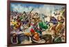 Alexander the Great at the Battle of Issus-Peter Jackson-Framed Giclee Print