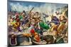Alexander the Great at the Battle of Issus-Peter Jackson-Mounted Giclee Print