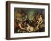 Alexander the Great before the Corpse of Darius Iii-Francesco Guardi-Framed Giclee Print