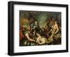 Alexander the Great before the Corpse of Darius Iii-Francesco Guardi-Framed Giclee Print