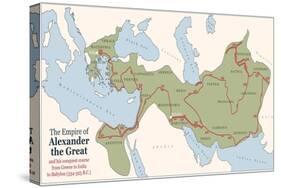 Alexander the Great Conquest Course-Peter Hermes Furian-Stretched Canvas