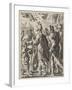 Alexander the Great Cutting the Gordian Knot, 17th Century-Theodor Matham-Framed Giclee Print